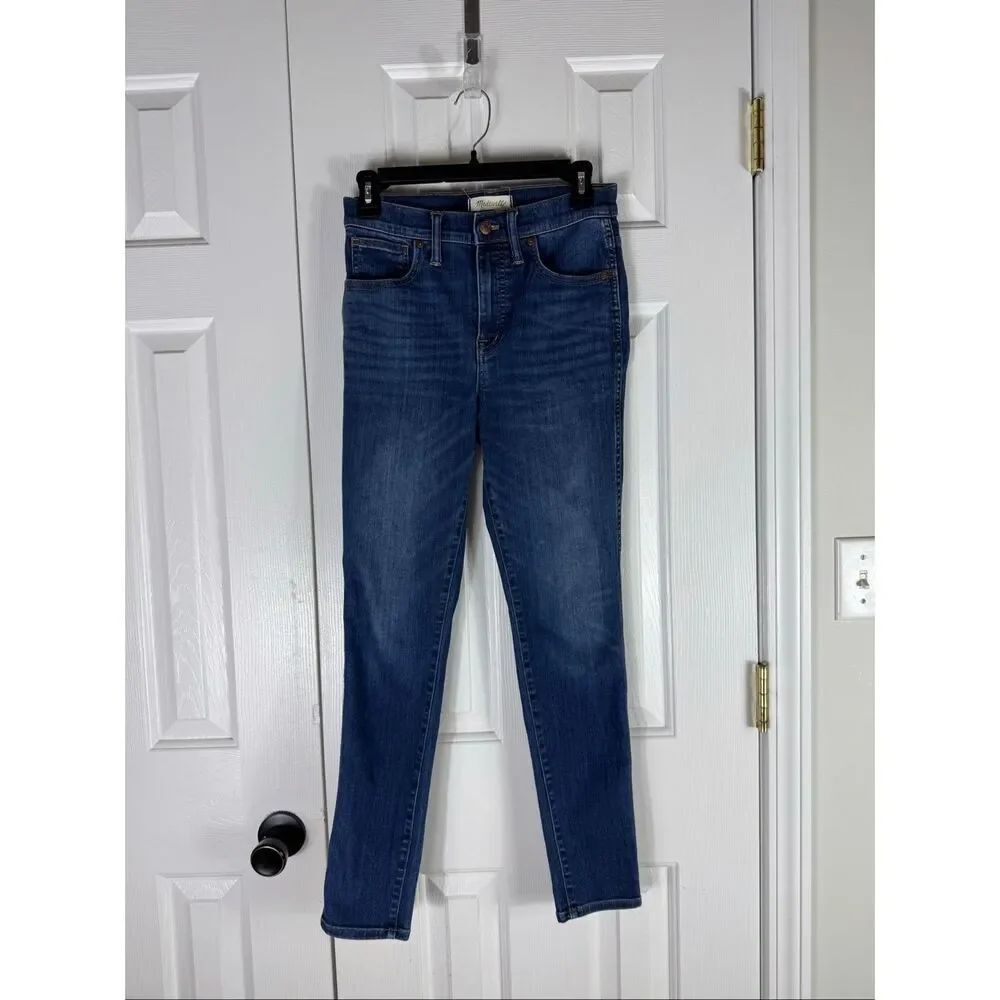 Madewell Womens 10 Inch High Rise Skinny Jeans Size 27